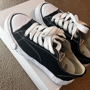Kids Black and White Sneakers